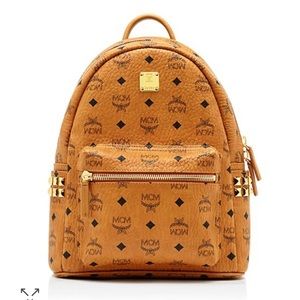 AUTHENTIC MCM Studded Backpack